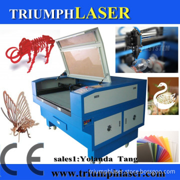1390 130W CO2 Double Head Laser Cutting Machine for MDF Veneer and Thick Wood